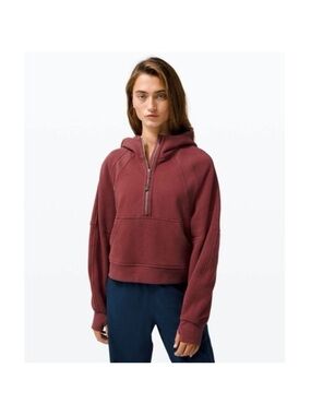 Lululemon half zip scuba hoodie